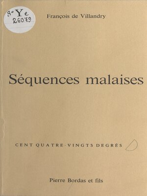 cover image of Séquences malaises